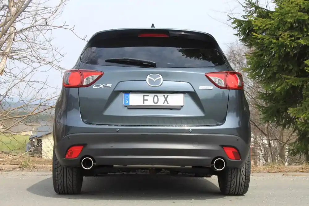 FOX Endschalldämpfer passend für Mazda CX5 KE/GH 1x100 Typ 16 rechts/links Jetzt Kaufen