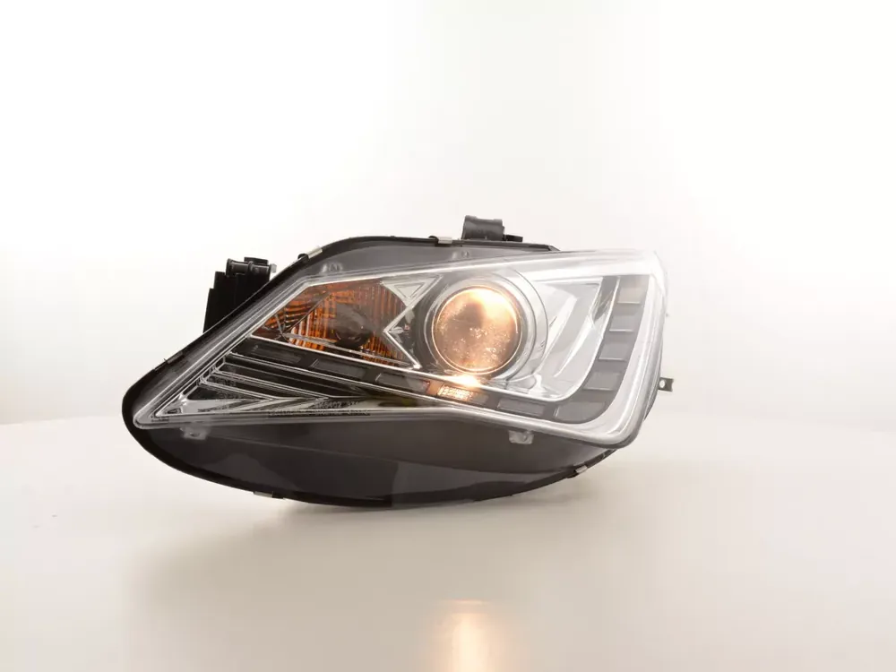 Versand Am Gleichen Tag Daylight LED Scheinwerfer Set chrom passend für Seat Ibiza 6J ab 2012