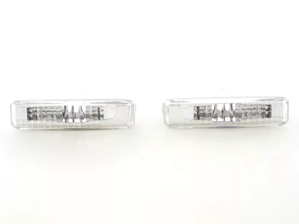 Echt Seitenblinker Blinker Set chrom passend für BMW 5er E39
