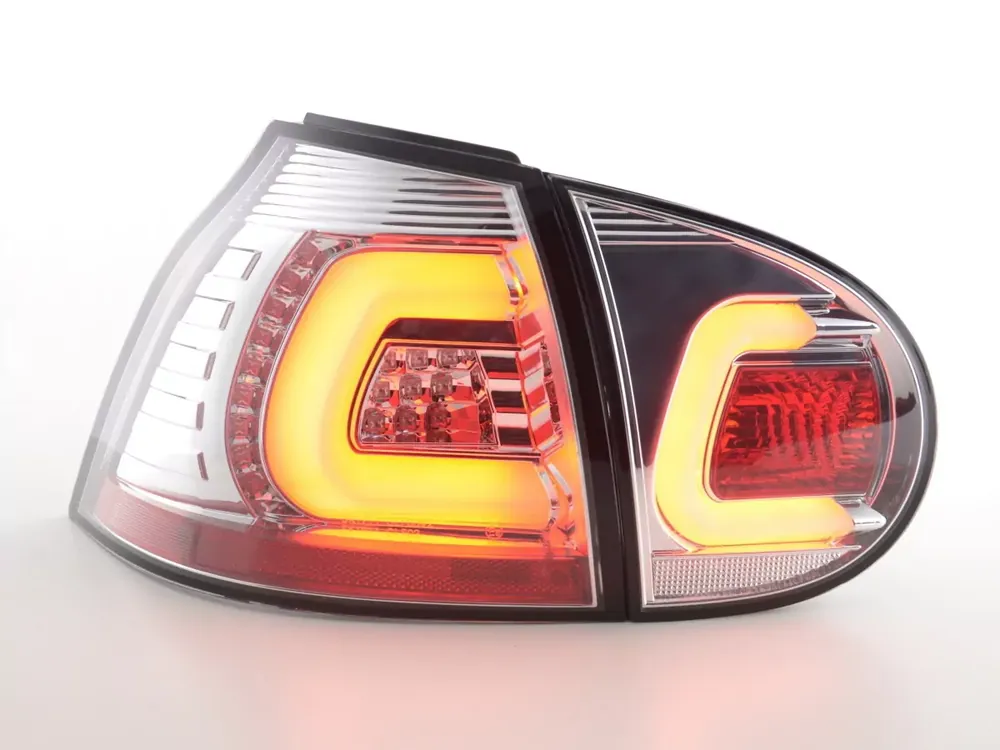 LED Rückleuchten Set passend für VW Golf 5 (2003-2008) chrom Rabatt