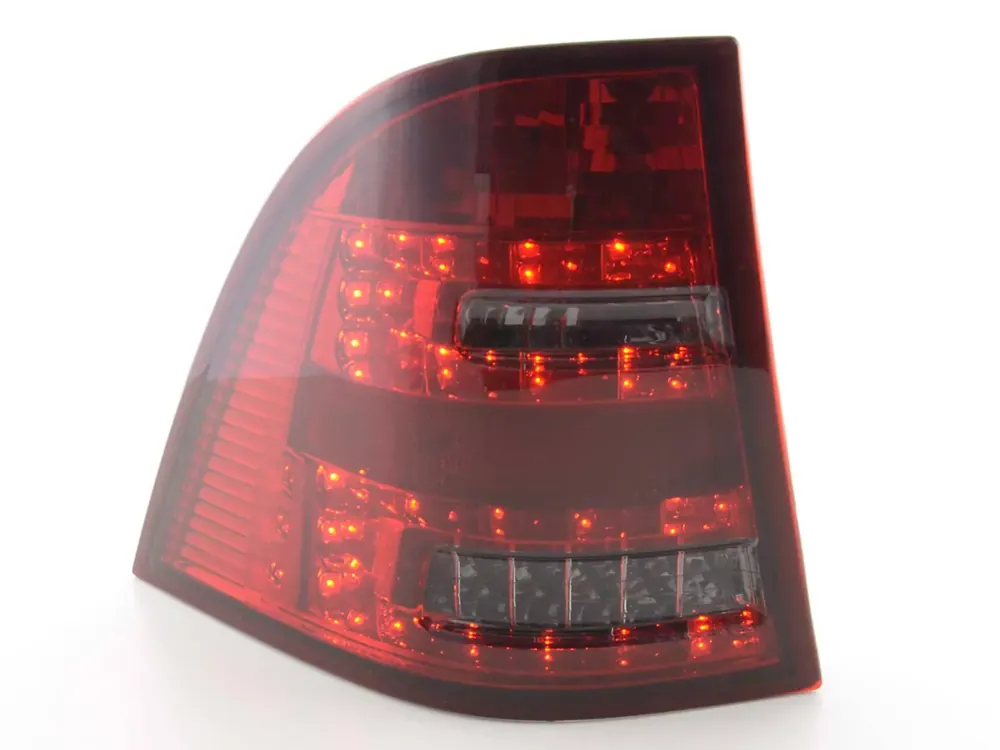 Preiswert LED Rückleuchten Set passend für Mercedes M-Klasse Typ W163 98–05 rot/schwarz