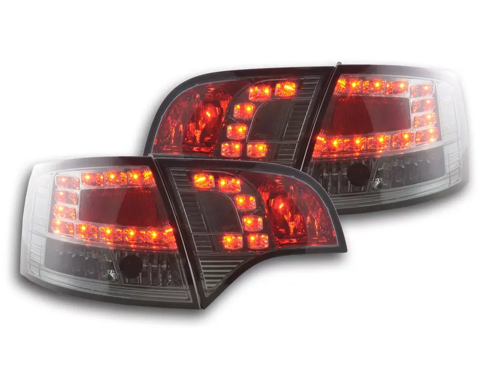 Preiswert LED Rückleuchten Set passend für Audi A4 Avant Typ 8E 04-08 schwarz