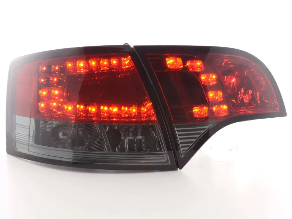 LED Rückleuchten Set passend für Audi A4 Avant Typ 8E 2004–2008 rot/schwarz Top-Preis