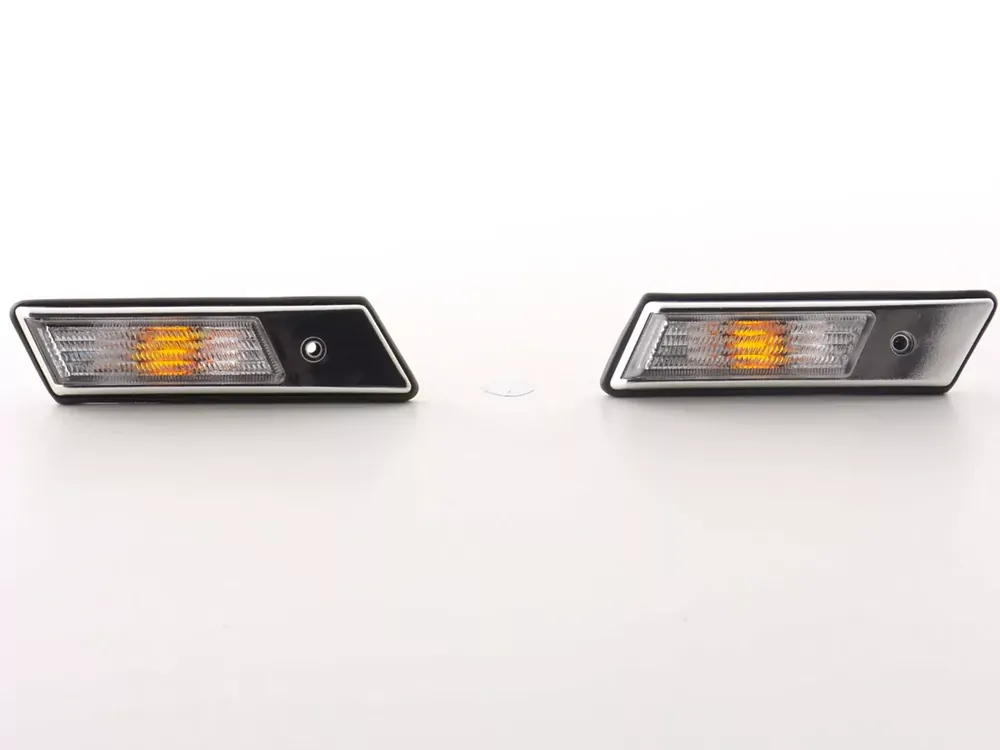 Bestpreis Seitenblinker Set passend für BMW 3er E36 schwarz
