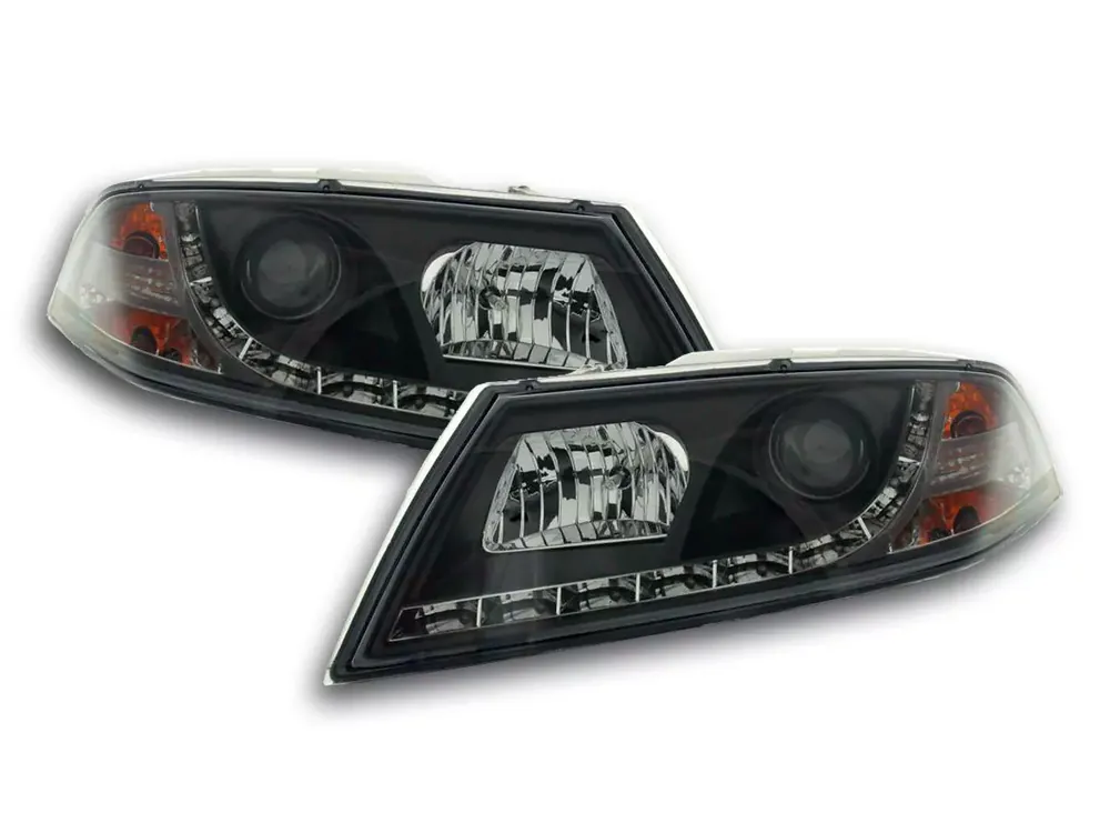Ausverkauf Scheinwerfer Set Daylight LED passend für Skoda Octavia 1Z 04-08 schwarz