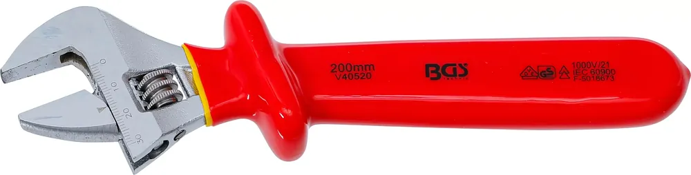 Sofort Bestellen BGS VDE-Rollgabelschlüssel mit Isolierung 0–34 mm