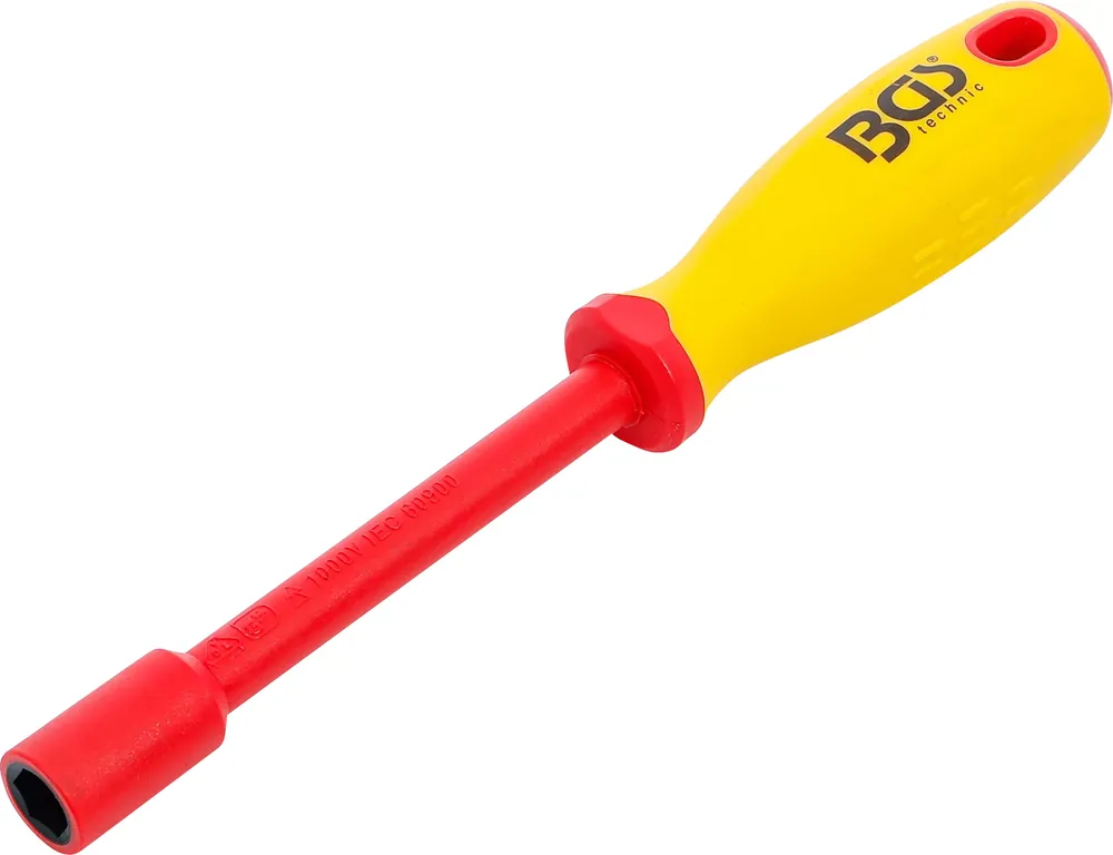 Neuheit VDE-Steckschlüssel-Schraubendreher Sechskant SW 11 mm Klingenlänge 125 mm