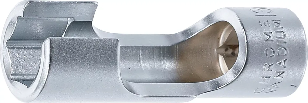 Neuheit Spezial-Steckschlüssel-Einsatz geschlitzt mit Innenvierkant 10 mm (3/8") SW 13 mm