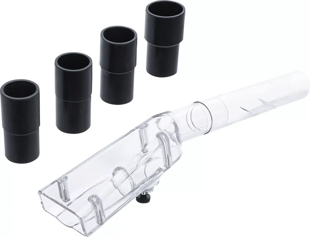 Schneller Versand Saugaufsatz für Druckluft-Reinigungspistole klein mit 4 Adaptern