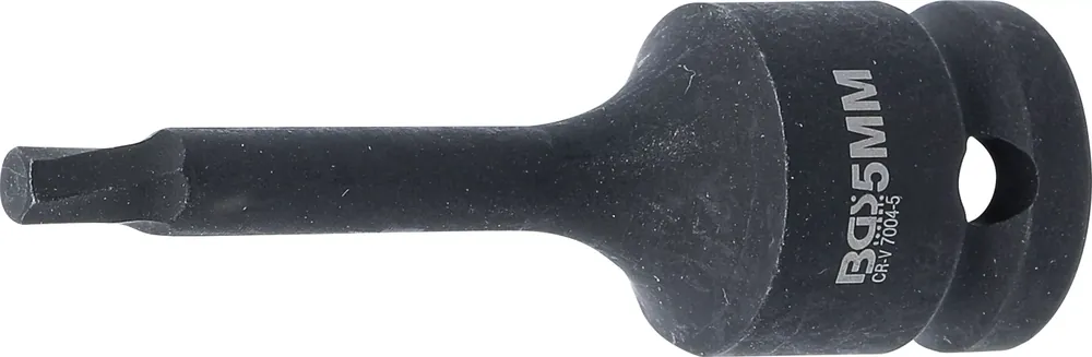 Markenware BGS Schraubenausdreher Innenvierkant 12,5 mm (1/2") passend für defekten Innensechskant 5 mm
