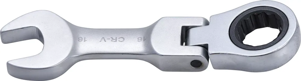 BGS Ratschenring-Maulschlüssel kurz abwinkelbar SW 16 mm Neu Im Sortiment