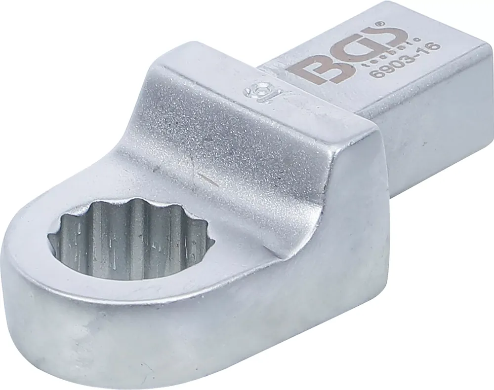 Zertifiziert BGS Einsteck-Ringschlüssel 16 mm Aufnahme 14 x 18 mm
