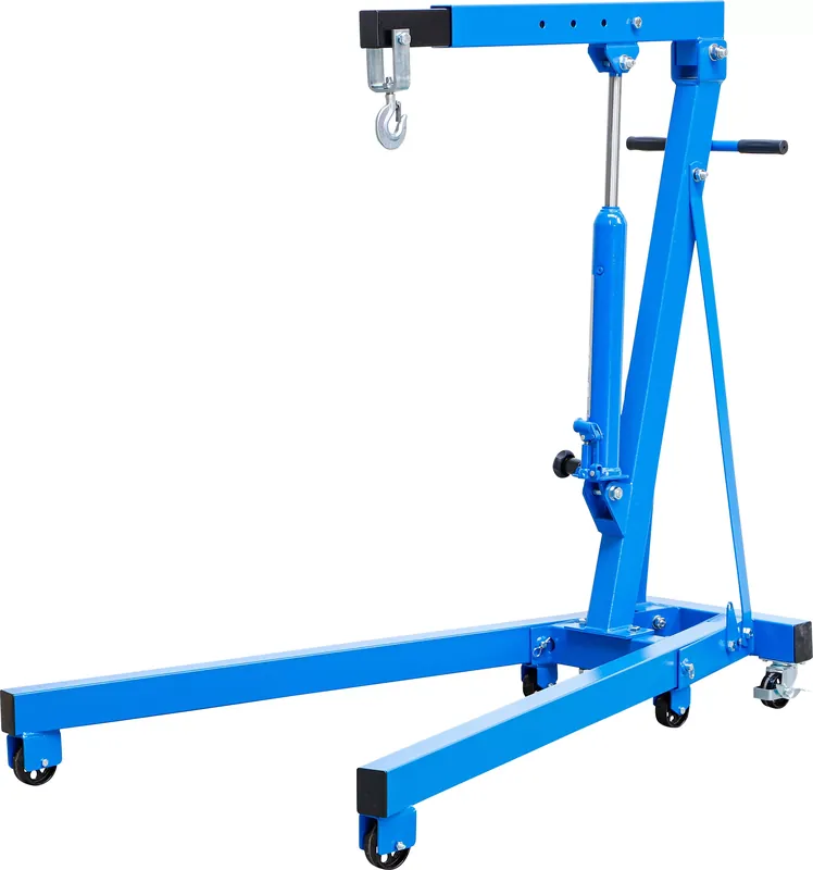 BGS Motorkran 1000 kg – faltbarer Hydraulikkran für Werkstatt Begrenztes Angebot