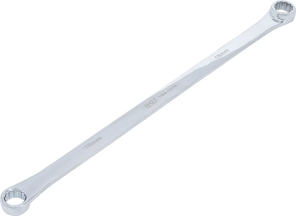 Sonderangebot BGS Doppel-Ringschlüssel extra lang SW 16 x 18 mm