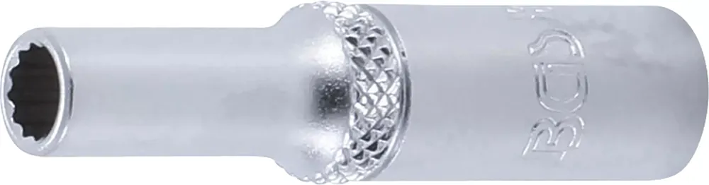 BGS Steckschlüssel-Einsatz Zwölfkant tief 5,5 mm Innenvierkant 1/4 Zoll Schnäppchen