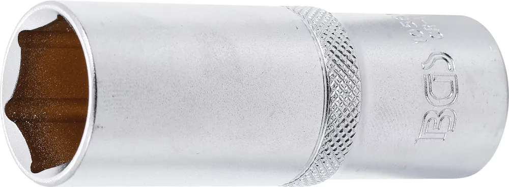 BGS Steckschlüssel-Einsatz Sechskant, tief 21 mm Antrieb Innenvierkant 12,5 mm (1/2 Zoll) Neue Ware