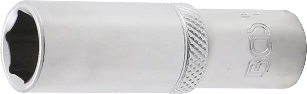 BGS Steckschlüssel-Einsatz Sechskant, tief – 3/8 Zoll (10 mm) Antrieb, SW 13 mm Neuheit
