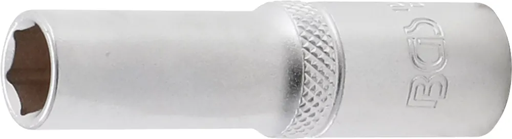 Geprüft BGS Steckschlüssel-Einsatz Sechskant, tief SW 10 mm Innenvierkant 3/8"