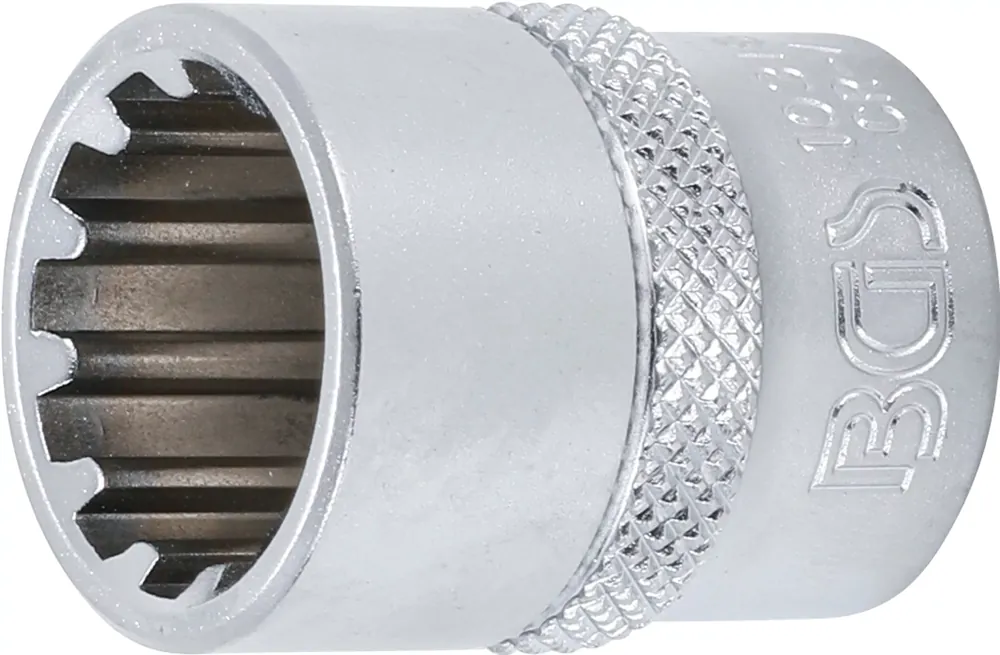Angebot BGS Steckschlüssel-Einsatz Gear Lock SW 16 mm 3/8 Zoll