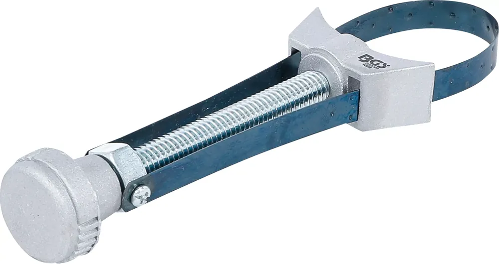 BGS Ölfilter-Bandschlüssel Ø 60–105 mm aus Federbandstahl und Alu-Druckguss Preisreduziert