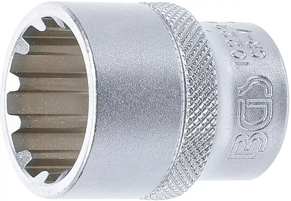 BGS Steckschlüssel-Einsatz Gear Lock SW 22 mm Innenvierkant 12,5 mm Super-Preis