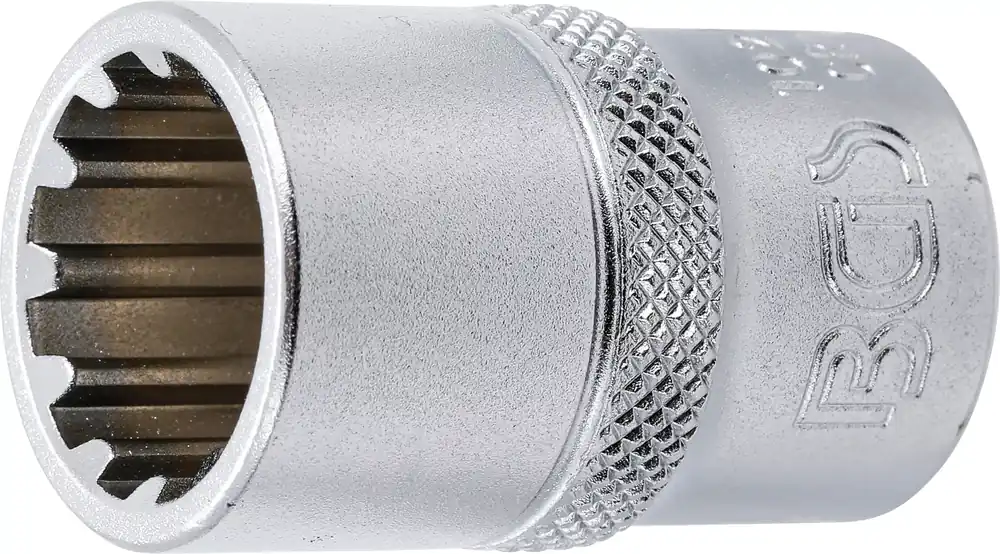 BGS Steckschlüssel-Einsatz Gear Lock SW 16 mm, Innenvierkant 12,5 mm (1/2") Angebot