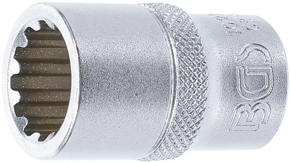 Expressversand Steckschlüssel-Einsatz Gear Lock SW 15 mm Innenvierkant 1/2 Zoll