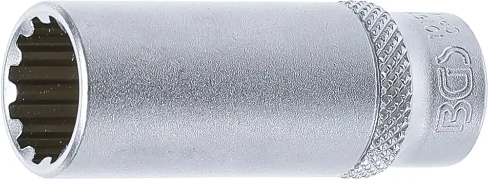 Rabatt BGS Steckschlüssel-Einsatz Gear Lock tief SW 13 mm