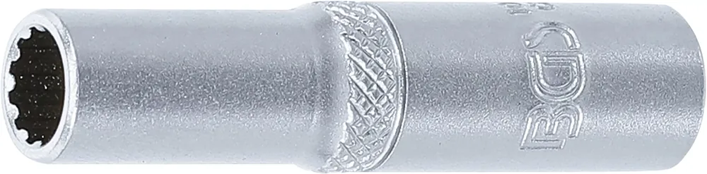 BGS Steckschlüssel-Einsatz Gear Lock tief 7 mm 1/4" Innenvierkant Bestseller