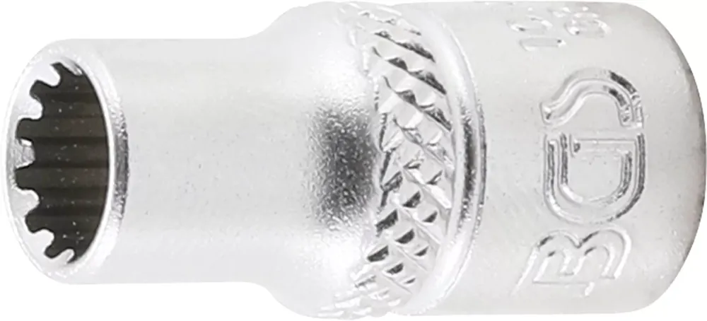 Neue Ware BGS Steckschlüssel-Einsatz Gear Lock 6 mm SW 1/4"