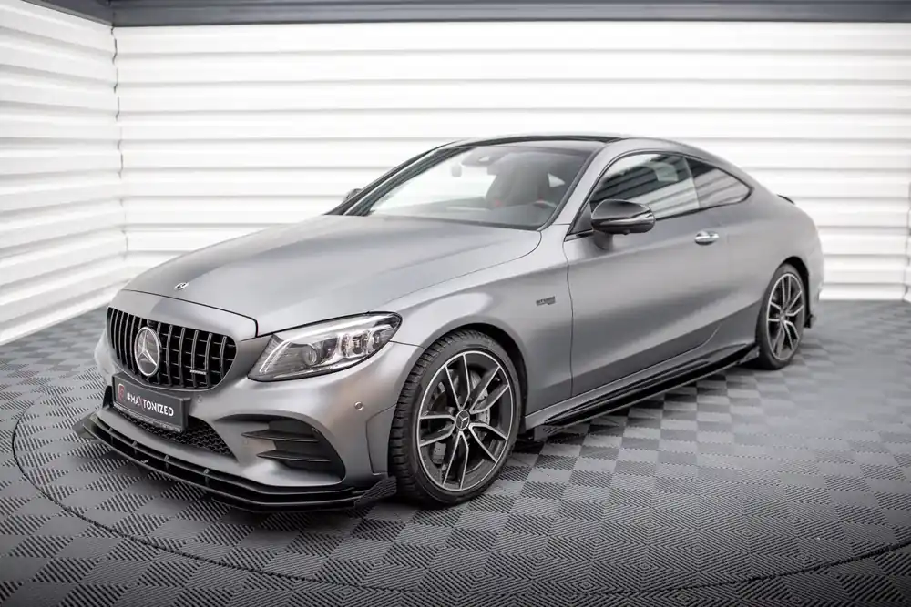 Front Stoßstange Flaps passend für Mercedes-AMG C43 Coupe/Cabrio C205 Facelift / A205 Facelift Rabatt