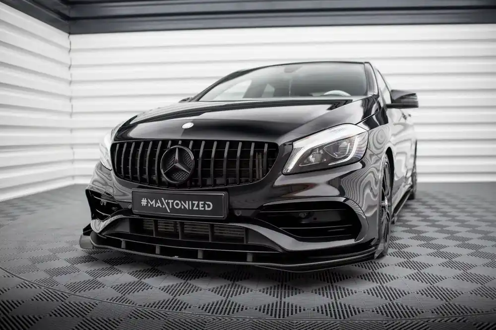 Wochenendangebot Front Stoßstange Flaps passend für Mercedes-Benz A AMG-Line W176 Facelift