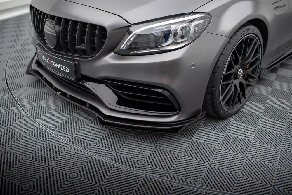 Günstig Front Stoßstange Flaps passend für Mercedes-AMG C63 W205 Facelift