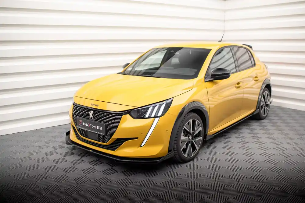 Solange Der Vorrat Reicht Front Stoßstange Flaps passend für Peugeot 208 GT Mk2