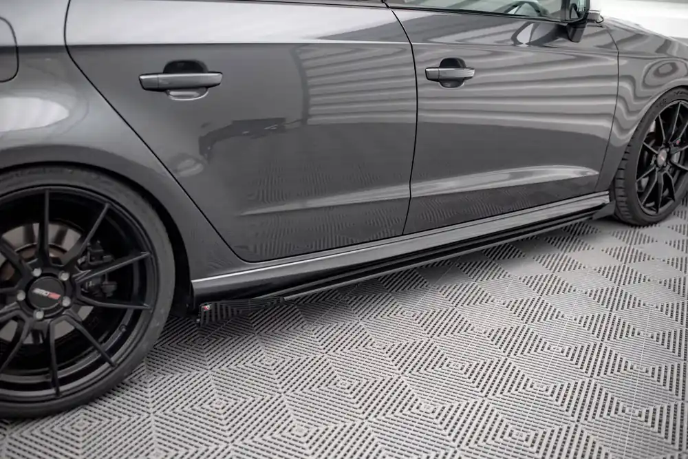 Seitenschweller Flaps passend für Audi S3 / A3 S-Line Sportback 8V Facelift Garantierte Lieferung