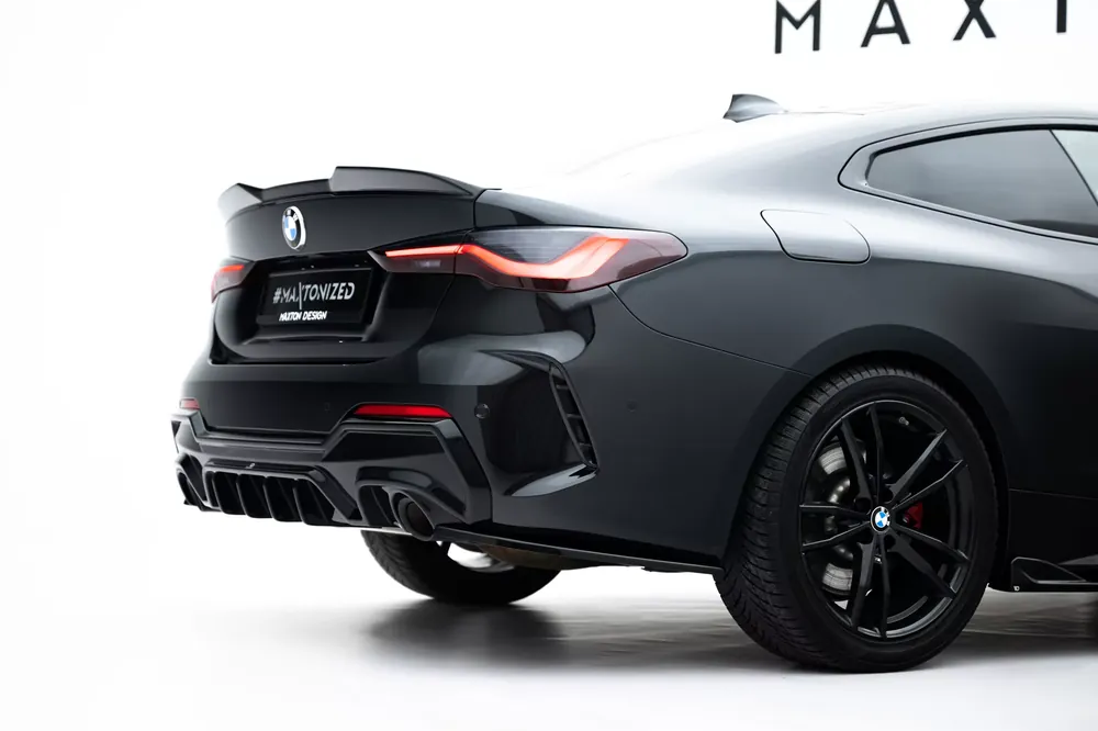 Heck Ansatz Flaps Diffusor V.7 passend für BMW 4er M-Paket G22 / G23 / G22 Facelift / G23 Facelift Neu Im Sortiment