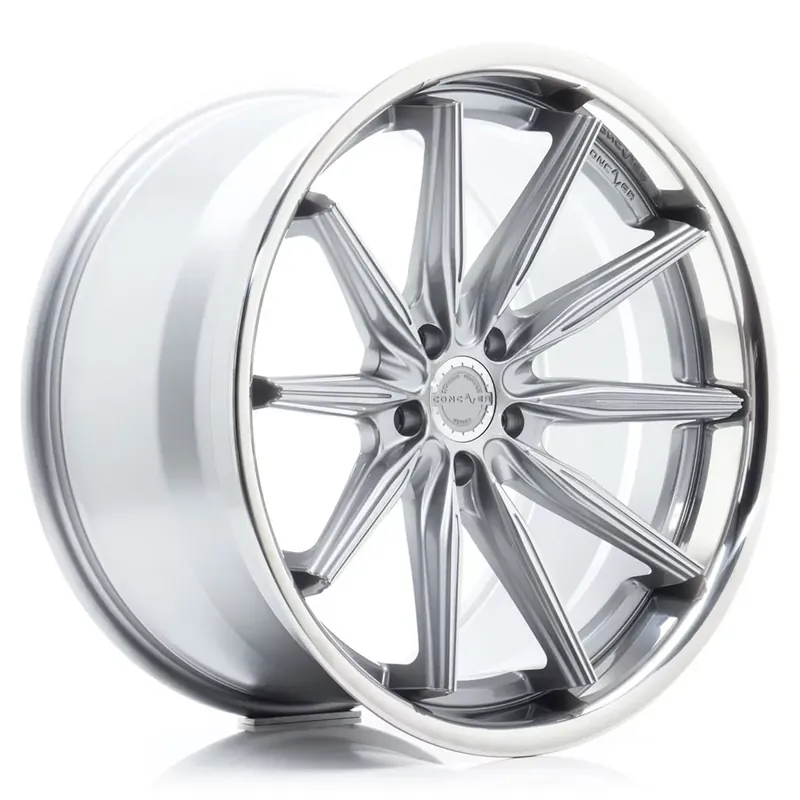 Billig Concaver CVR8 21x11 ET11-55 Blank Brushed Titanium Felge