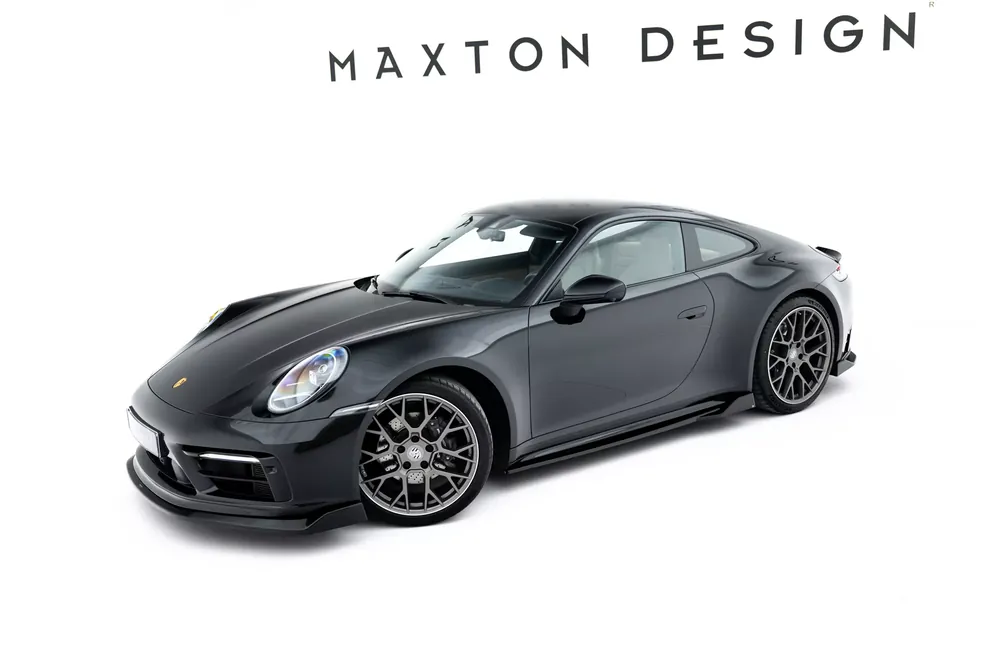 Seitenschweller Ansatz V.2 passend für Porsche 911 Carrera Sport Design 992 Online Kaufen
