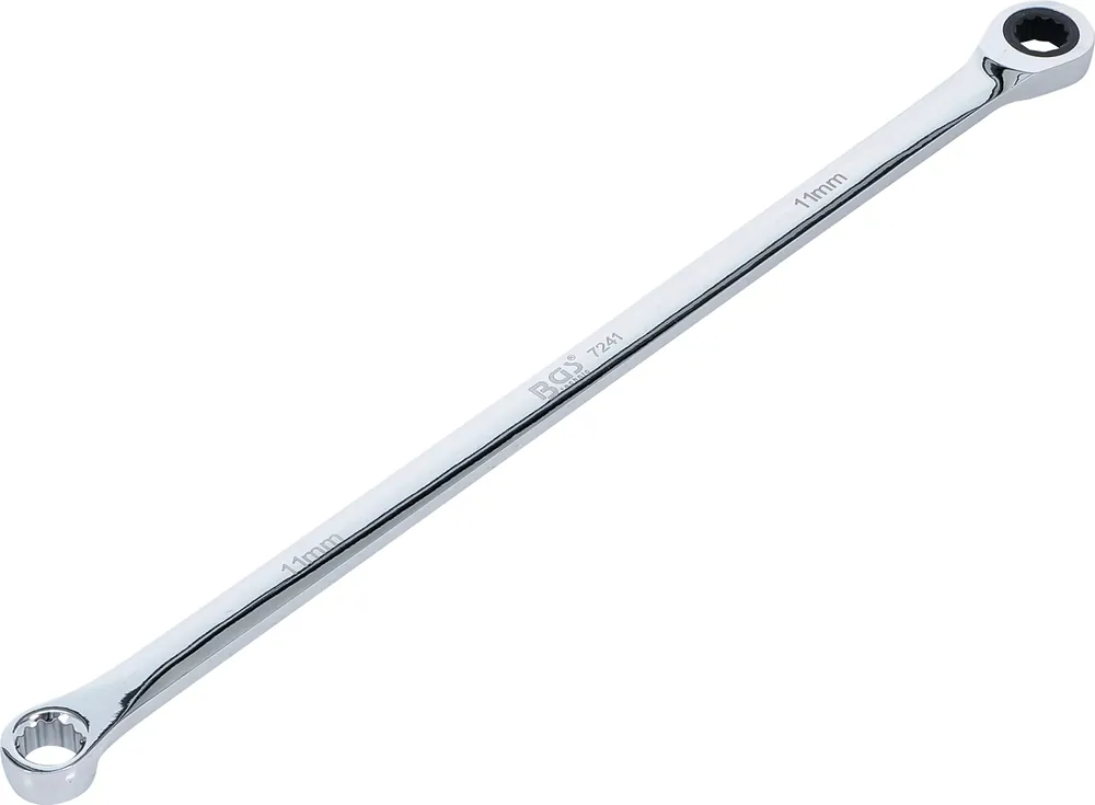 Markenprodukt Ratschenringschlüssel extra lang SW 11 mm