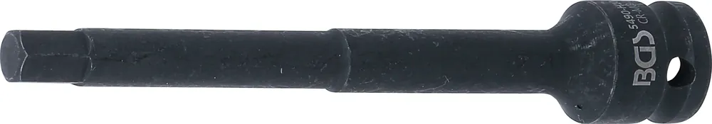 BGS Kraft-Bit-Einsatz 150 mm 1/2 Zoll Innenvierkant Innensechskant 10 mm Abverkauf