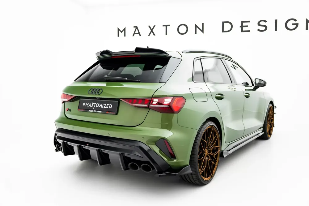 Heck Ansatz Flaps Diffusor V.4 passend für Audi S3 Sportback 8Y Facelift Jetzt Kaufen