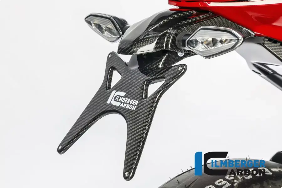 Rabatt Ilmberger Carbon Kennzeichenträger passend für Honda CBR1000RR SC77