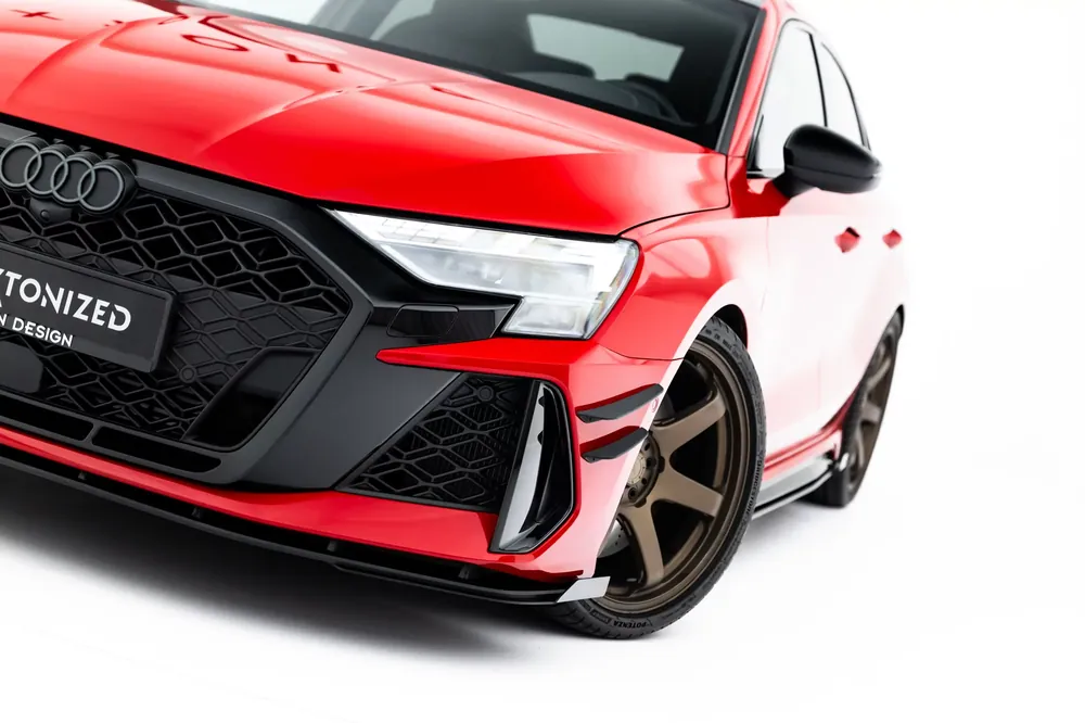 Front Stoßstange Flaps passend für Audi RS3 Sportback 8Y Facelift Garantierte Lieferung
