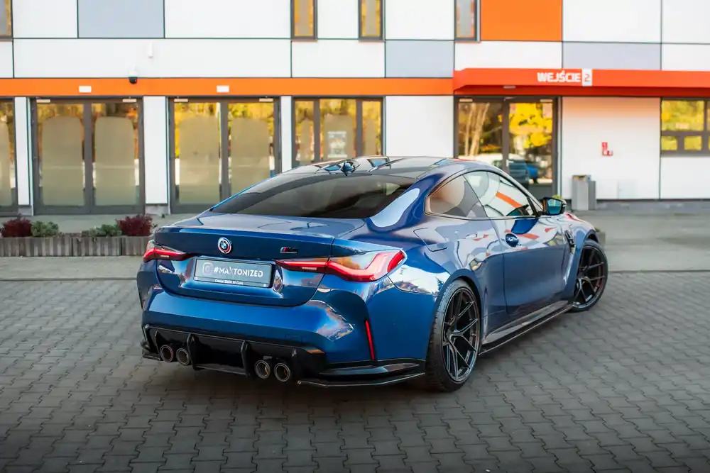 Heck Ansatz Flaps Diffusor V.2 passend für BMW M4 G82 / G82 Facelift Sale