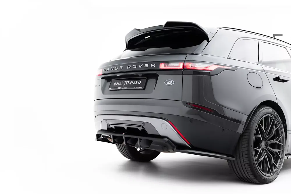 Mittlerer Cup Diffusor DTM Look Heck Ansatz V.2 passend für Land Rover Range Rover Velar R-Dynamic Mk1 Günstig
