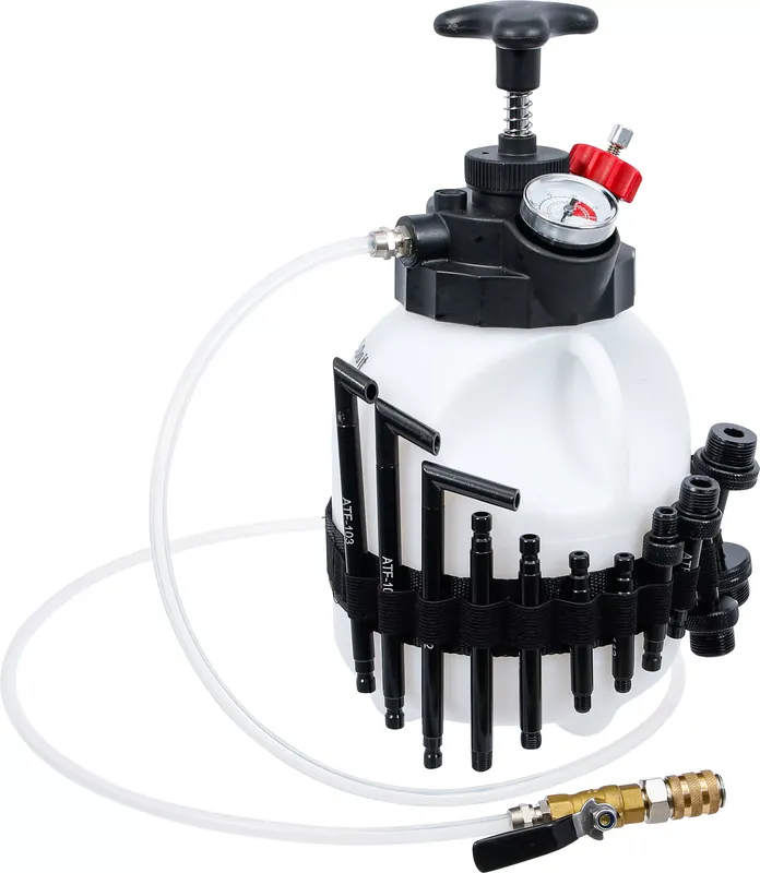 Getriebeöl-Befüllgerät mit Handpumpe 3 l und 12 Adaptern Wochenendangebot