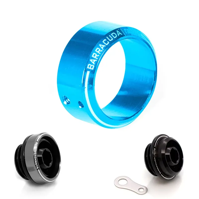 Blau eloxierter Einsatz für Öleinfüllschraube Ø 35 mm passend für BC-YN102-V2 und BC-KN102 Saisonangebot