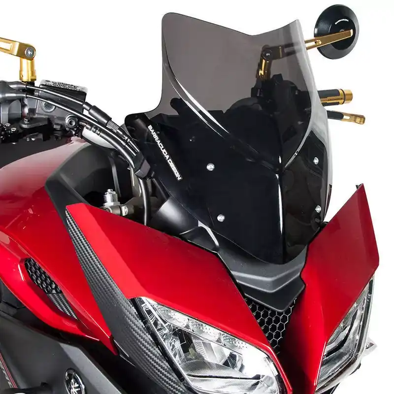 Barracuda Windschild Aerosport Plexiglas passend für Yamaha MT-09 Tracer / Tracer 900 2015 - 2017 Finale Aktion