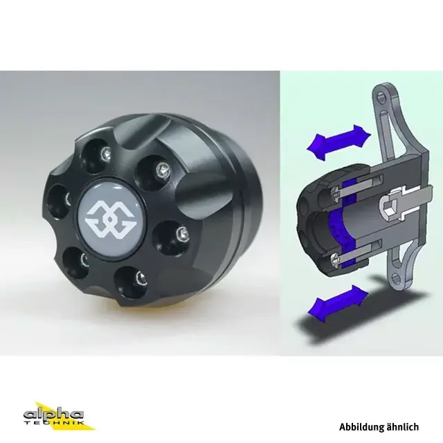 Gilles Sturzpads passend für Yamaha MT07 RM04 Sofort Bestellen