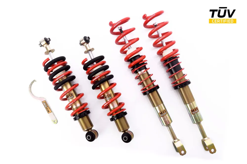 Markenprodukt MTS Technik Gewindefahrwerk Sport passend für Audi A4 B5 Sedan Typ (8D2) ab 11/1994 bis 09/2001